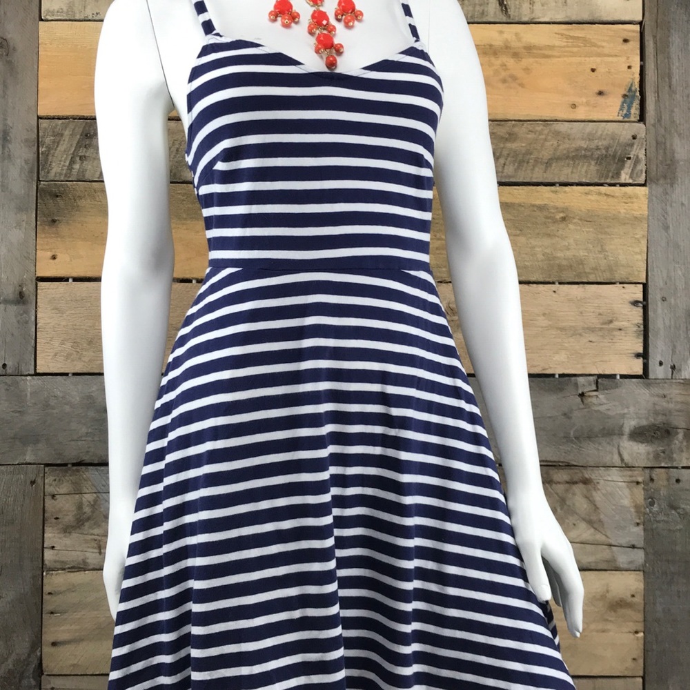 OLD NAVY NAUTICAL STRIPED DRESS